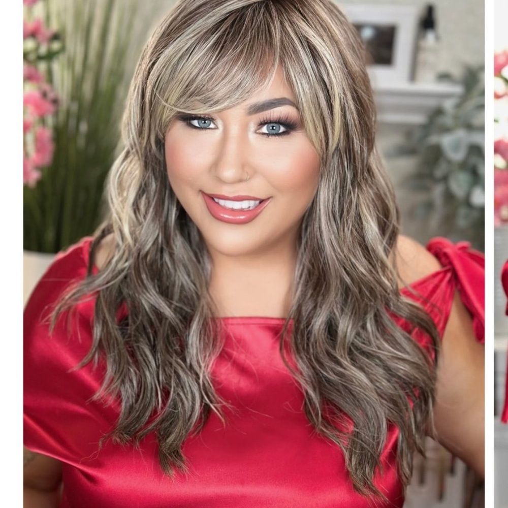 Soma Ash Blonde and Brown Women's Wig